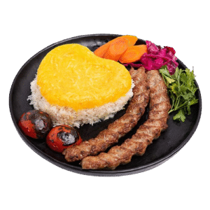 چلو کباب کوبیده